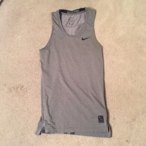 Grey work out tank